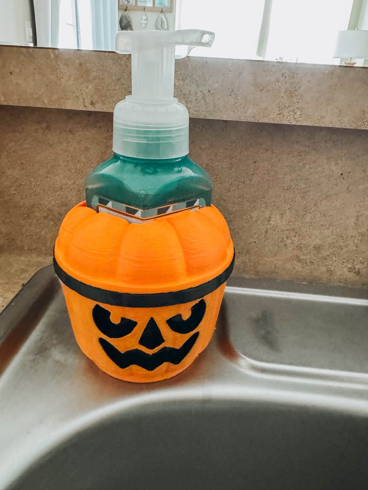 Halloween Pumpkin Soap Dispenser