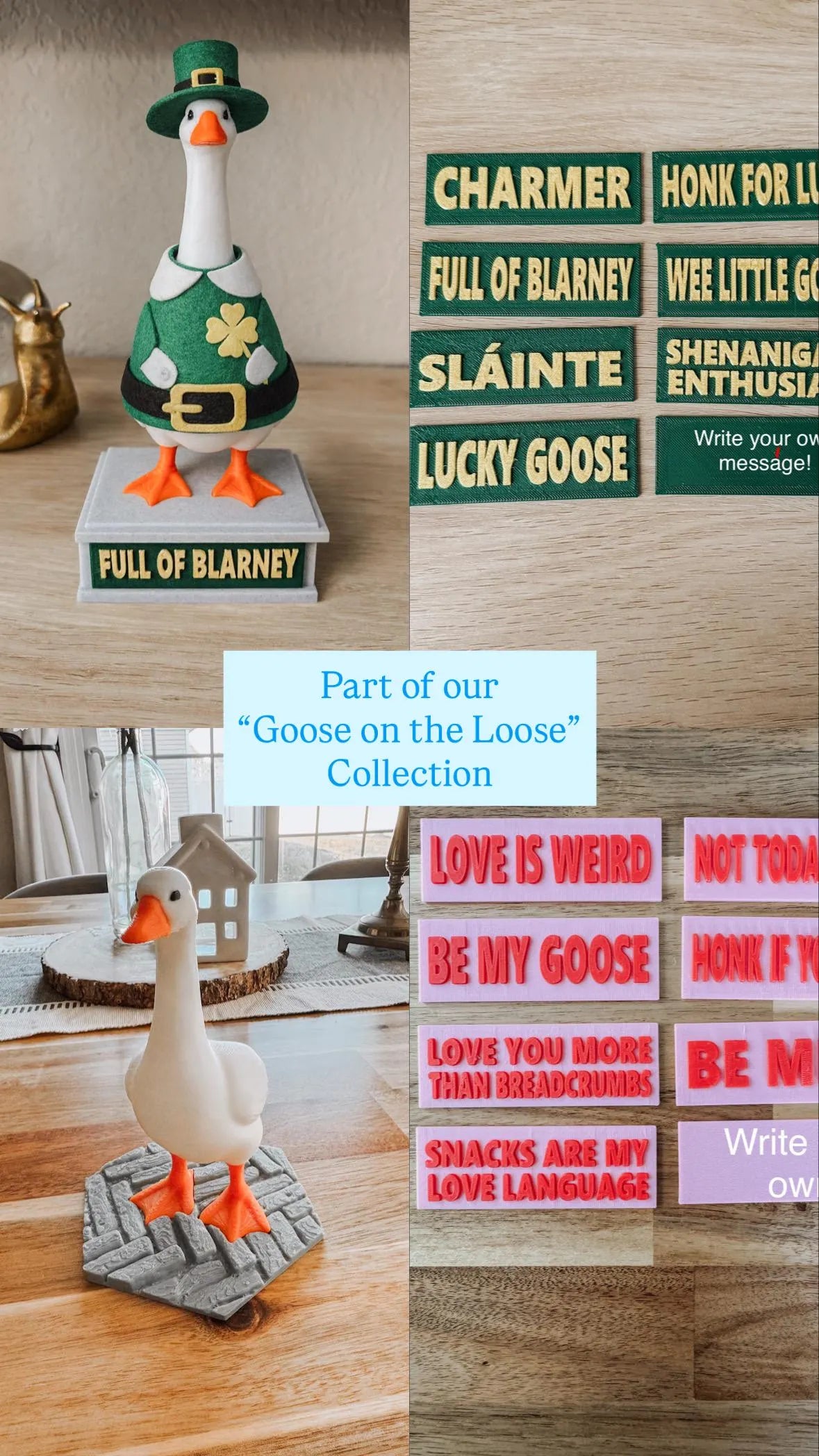 Custom Desk Platform Signs