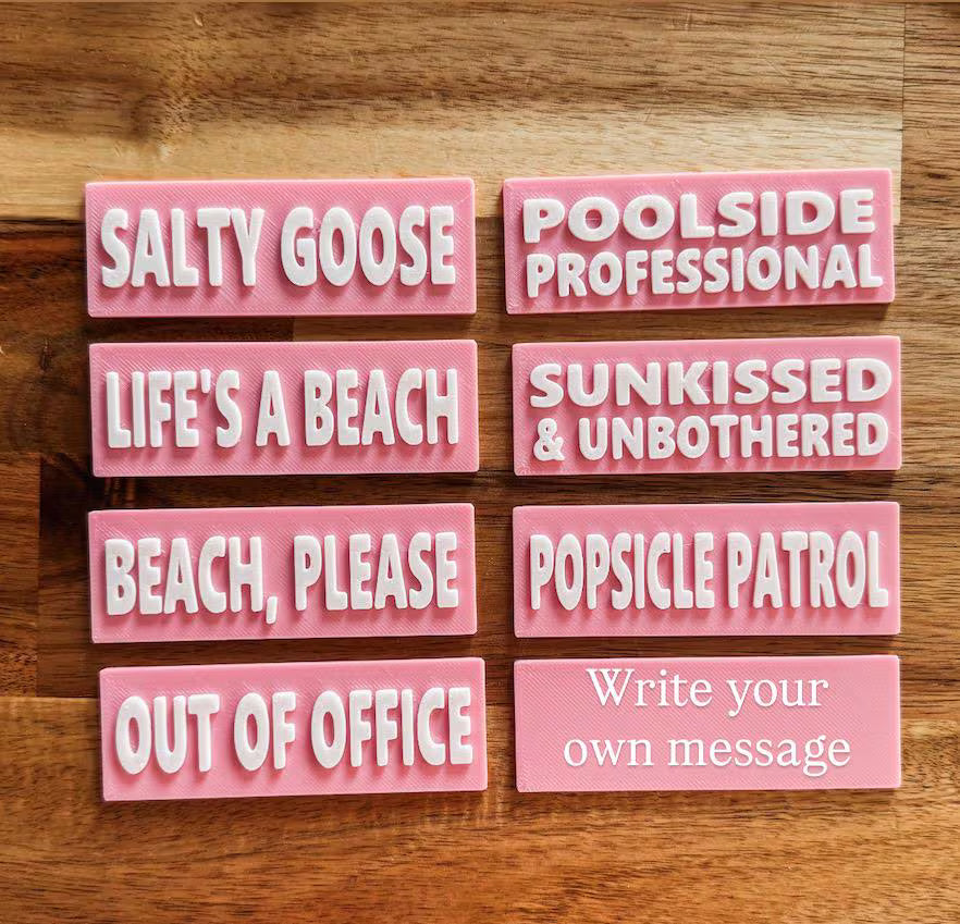 Summer Goose Sign Set